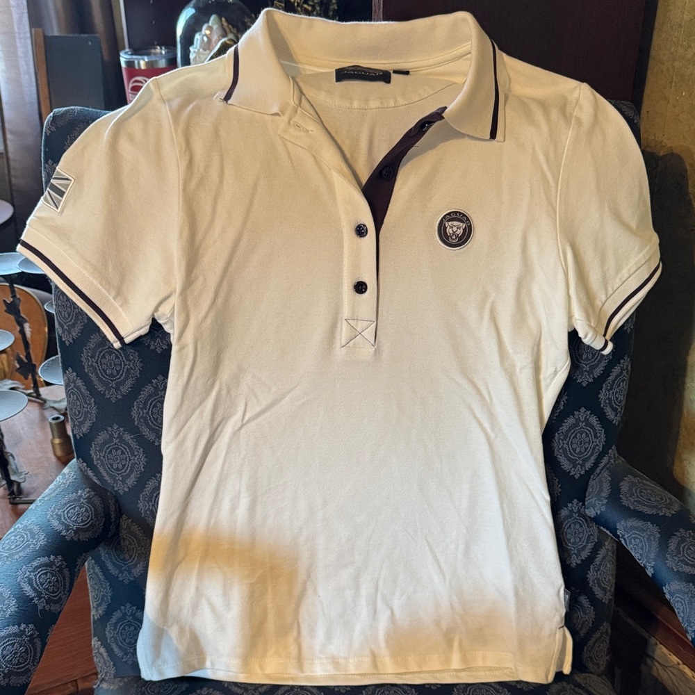 Jaguar Women's white Polo Shirt